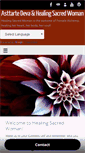 Mobile Screenshot of healingsacredwoman.com